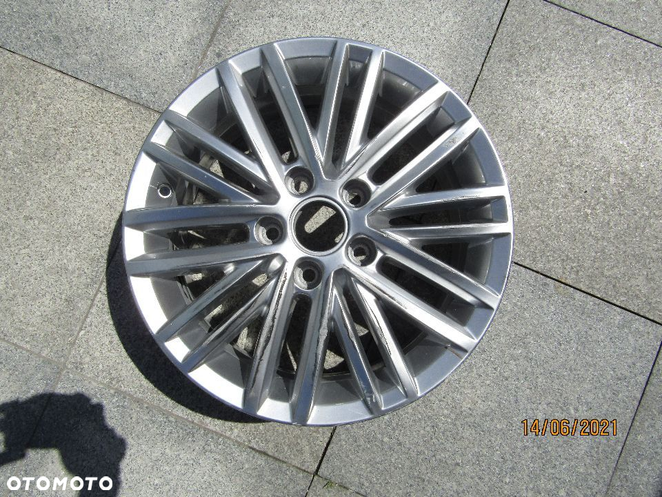 VW ORYGINAŁ CADDY 2K5 5x112 6X16 ET50 ORYGINAŁ - 5