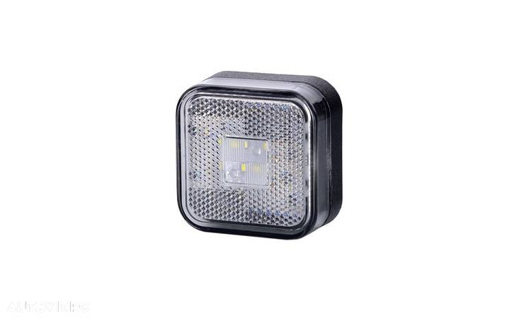 Lampa gabarit remorca LED alb - diverse modele - 1