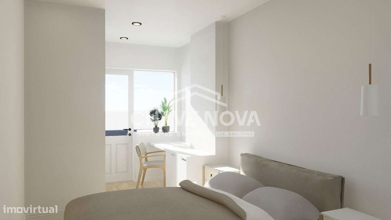 Apartamento T2+1 na Rua da Alegria / Centro do Porto - Grande imagem: 4/10