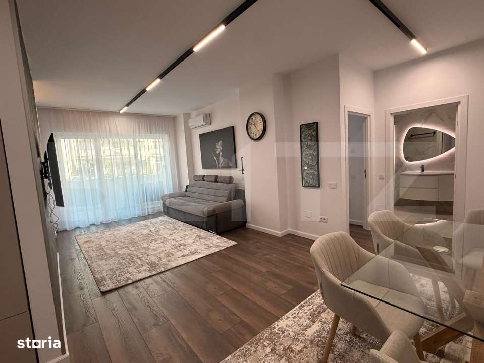 Apartament cu 2 camere, 60 mp, modern, parcare, zona Elite - Imagine principală: 1/8