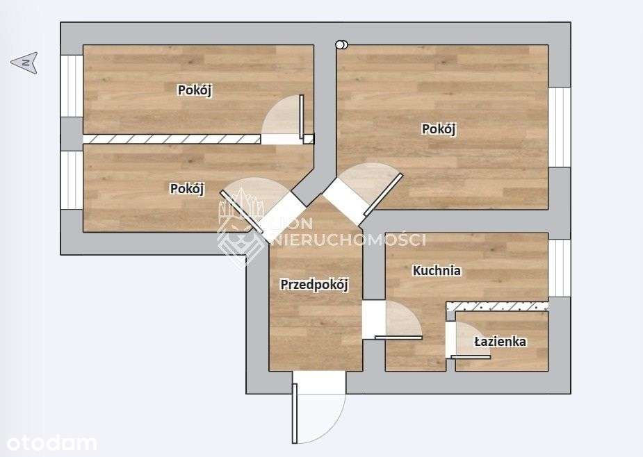Mieszkanie Kapitańska 72 m2 do remontu 2/3 pokoje-5