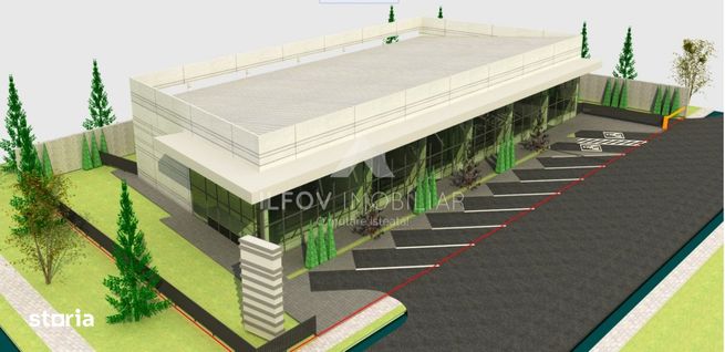 Teren 1398mp cu autorizatie spatiu comercial 585mp, randament bun-3