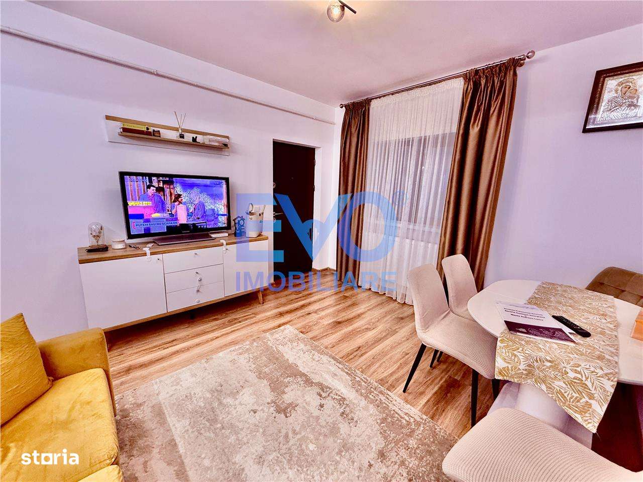 De vanzare,  apartament 3 camere, gradina 34mp, loc de parcare, Lunca-10