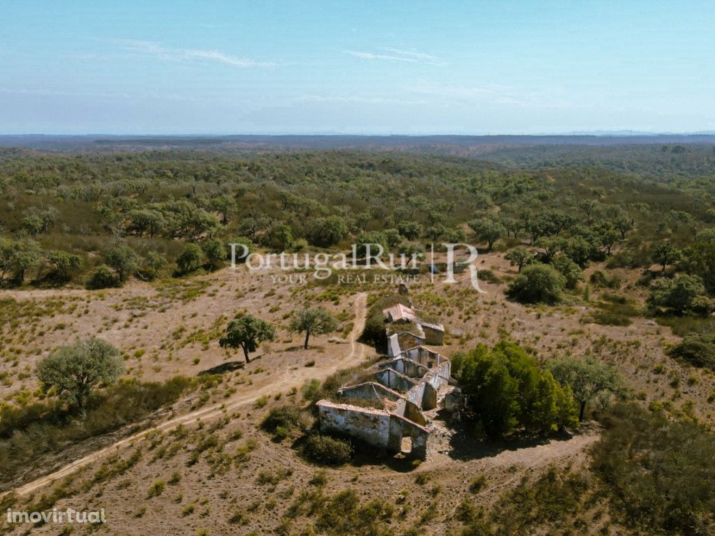 Herdade com 71 hectares e velho casario na zona Litoral A...