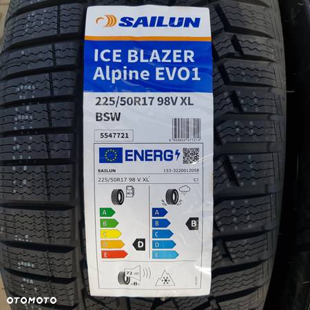 2x 225/50R17 Sailun Ice Blazer Alpine Evo 1 Komplet opon zimowych Poznań - 2