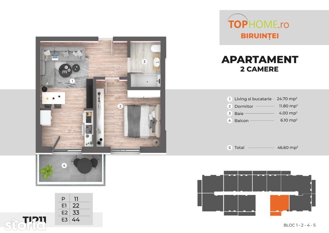 Apartament 2 camere-studio, Berceni metrou