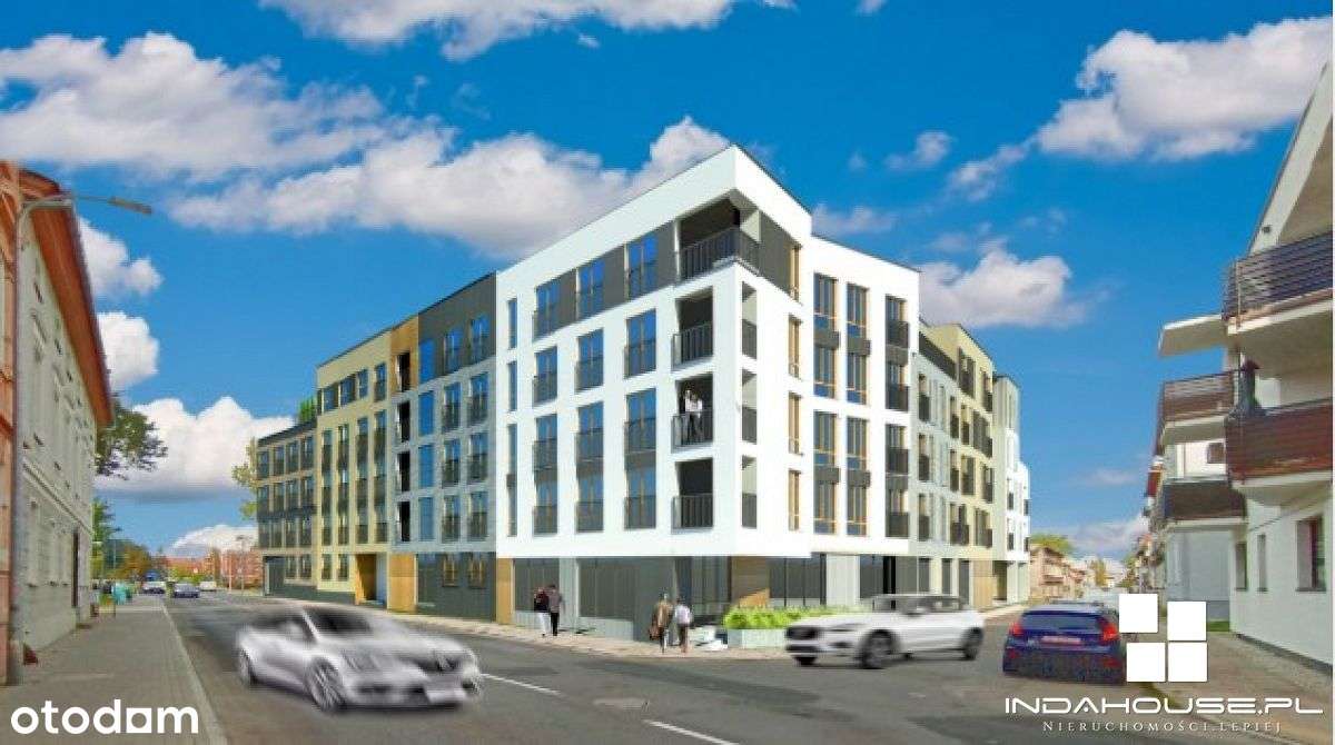 Nowa kawalerka z balkonem  w centrum miasta - Pełny obrazek: 2/6