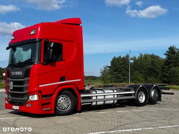 Scania R450 Bdf Rama 6x2 bez egr scr serwisowany na kontrakcie w scania pierwszy właściciel ASO SPROWADZONY - 1