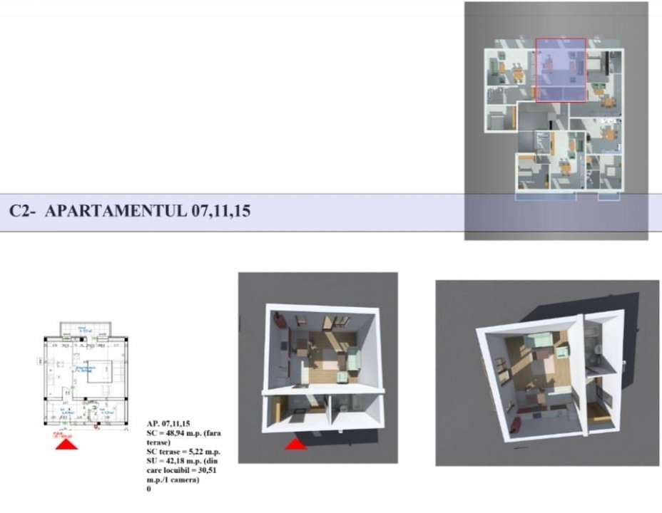 Garsoniere in Stefanesti-Cavalerului Residence - 1,5 km de centrul Pit - Imagine principală: 3/5