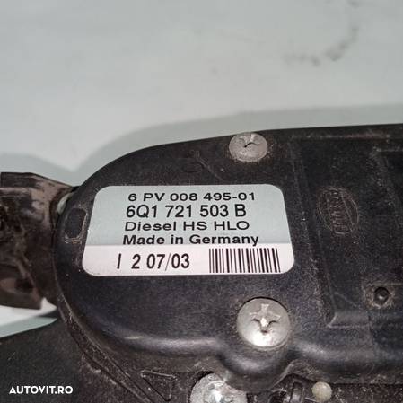 6PV00849501 | | Pedala acceleratie Volkswagen Seat Skoda Audi - 6