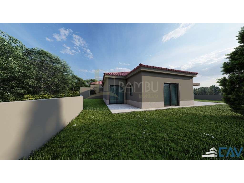 Moradia térrea T3 em construção em Torre e Vila Mou-8