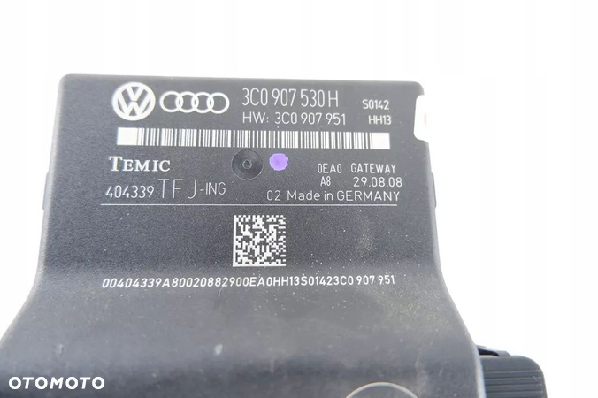 MODUŁ GATEWAY VOLKSWAGEN PASSAT CC 3C0907530H - 2