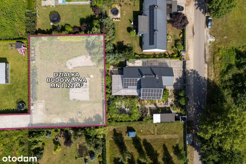 Działka Budowlana (M) 1122 m2 w Wilczycach - Pełny obrazek: 5/5