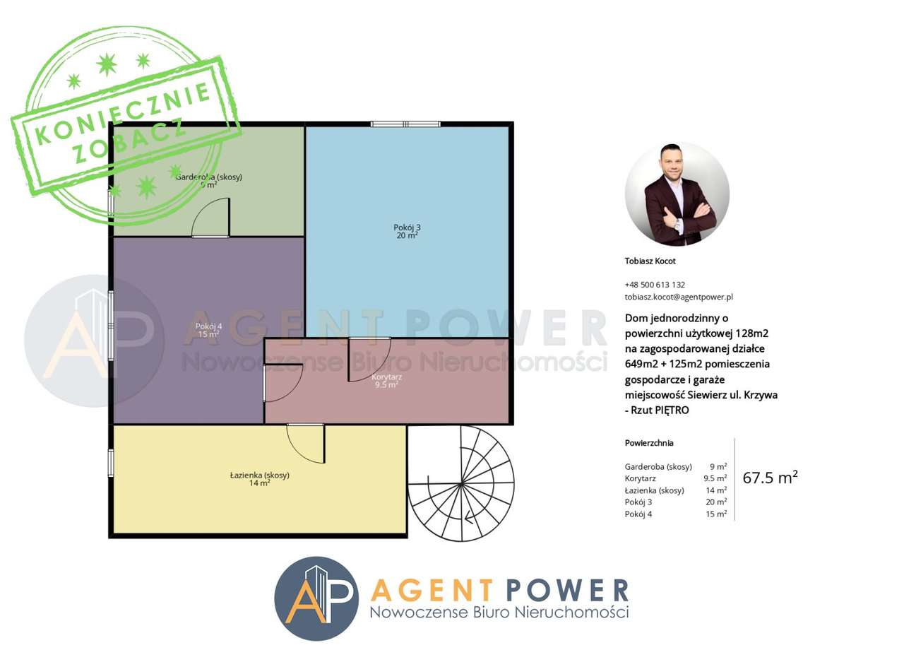 Funkcjonalny DOM 128m2 + Pom Gosp / Działka 649m2 - Pełny obrazek: 5/16