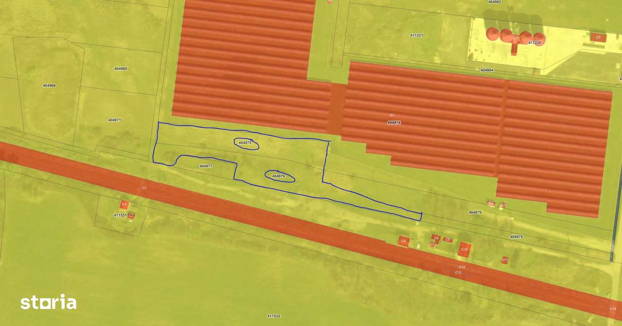 Teren 5.700 mp între parcul fotovoltaic și Gara Sinersig, Timiș - Imagine principală: 4/5
