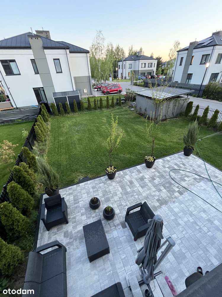 Wykończony dom, szeregówka. Strzeżone osiedle z basenem i kortami - Pełny obrazek: 4/17