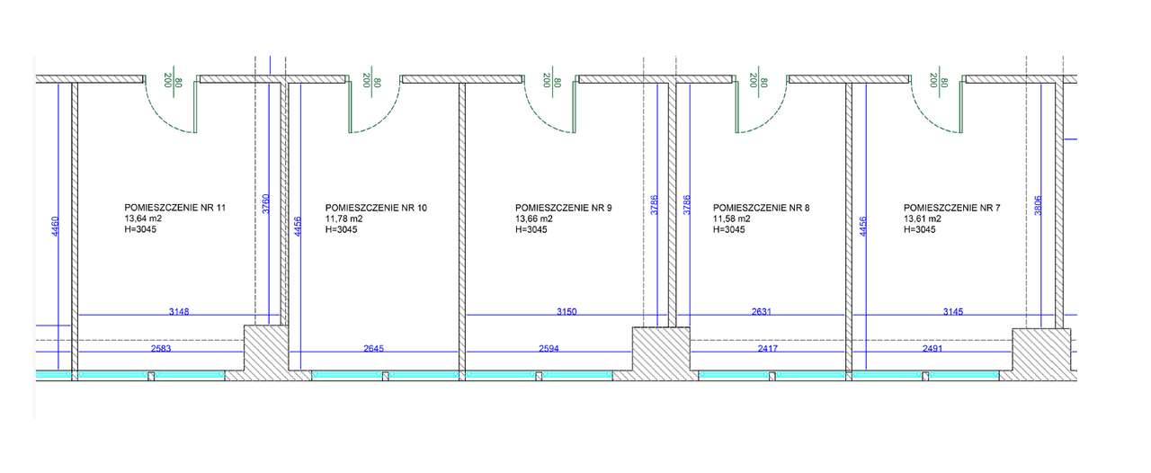 Biuro, lokal usługowy, parter, 12 m2 do wynajęcia - Pełny obrazek: 3/11