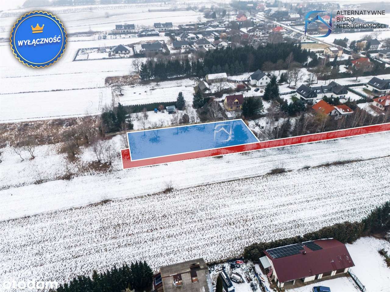 Działka budowlana w Jakubowicach Konińskich-Kol. - Pełny obrazek: 4/15