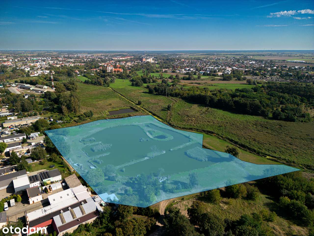 REZERWACJA | rekreacja | zieleń | staw | plan msc-6