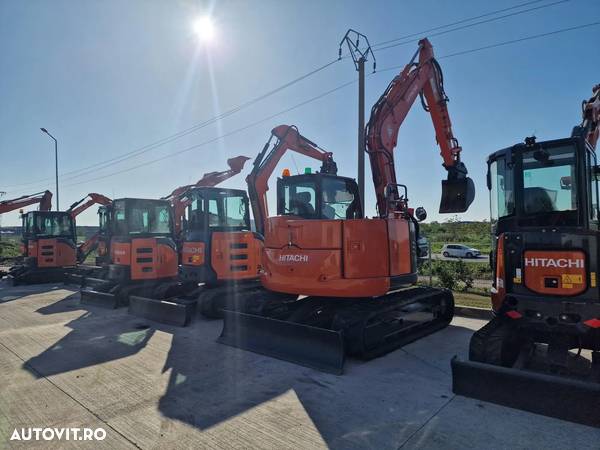 Hitachi ZX85USB-6, senile cauciu, cupla rapida+3 cupe, inst picon-STARE CA NOU-PROMOTIE 65900 EUR+Tva, posibilitate leasing - 2