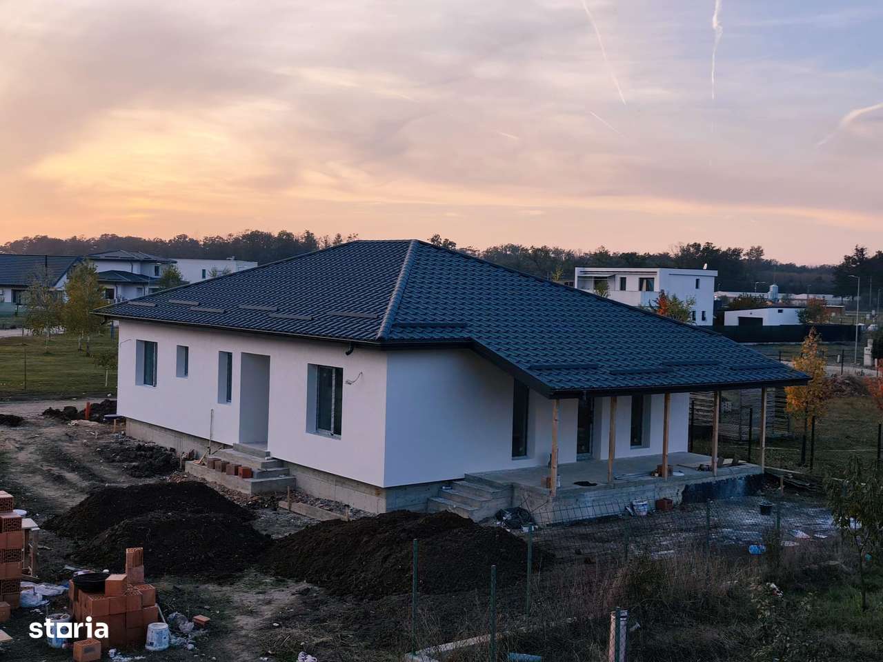 FARA COMISIOANE casa 4 camere 2 bai PARTER  pod placa camera teh beci - Imagine principală: 3/20