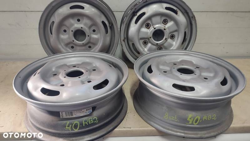 40RB2.FELGA STALOWA 5,5JX15H2 5x160 ET60 FORD TRANZIT  OC65,1 - 1