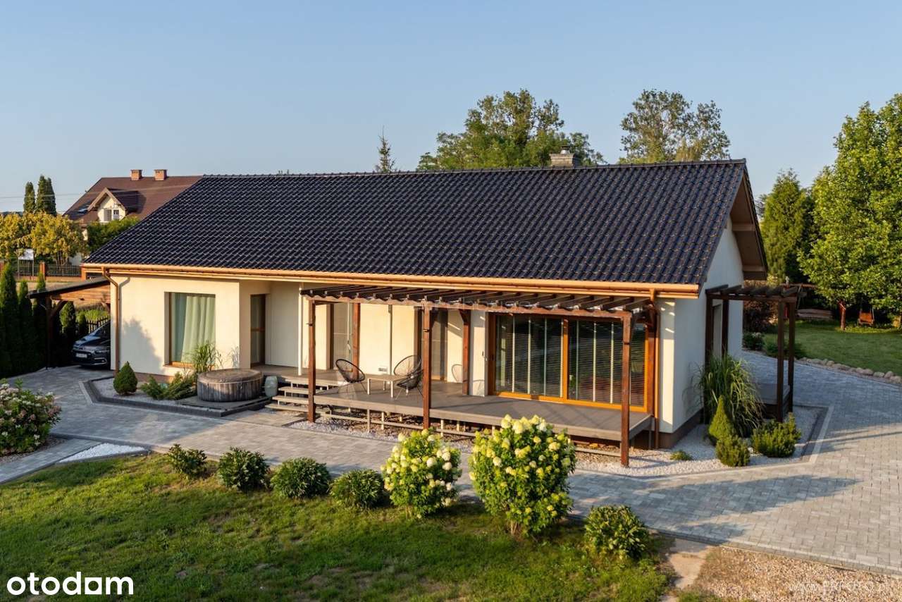 Sprzedam dom ze stawem,95.65m2, pod Skierniewicami