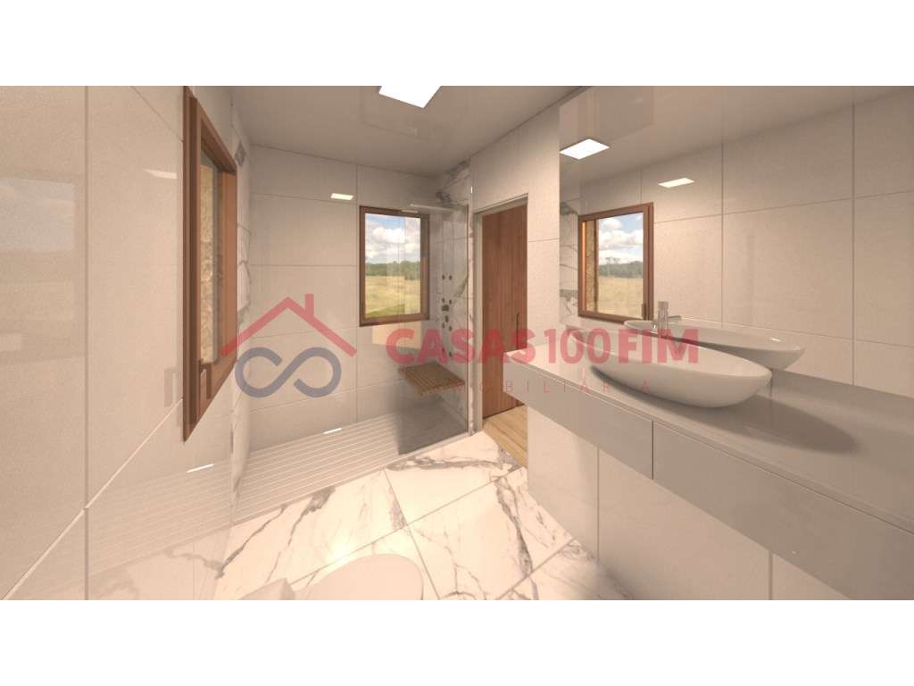 Moradias V3+1 de arquitetura moderna em construção na Jardoeira, Ba...-11