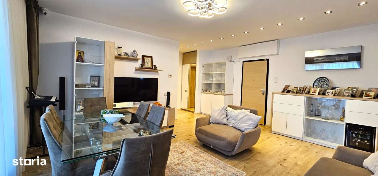 Apt. LUX 4 camere, mobilat, utilat, 2 locuri de parcare, Greenfield-3