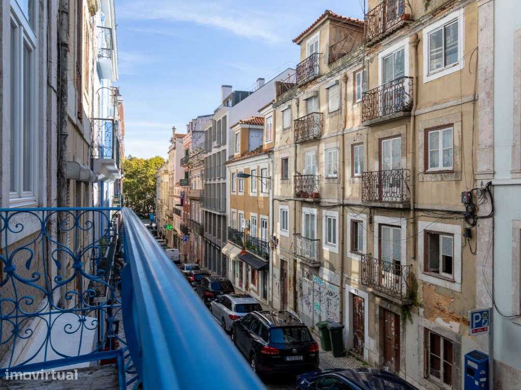 Apartamento para alugar mobilado junto à Avenida da Liberdade - Grande imagem: 1/19