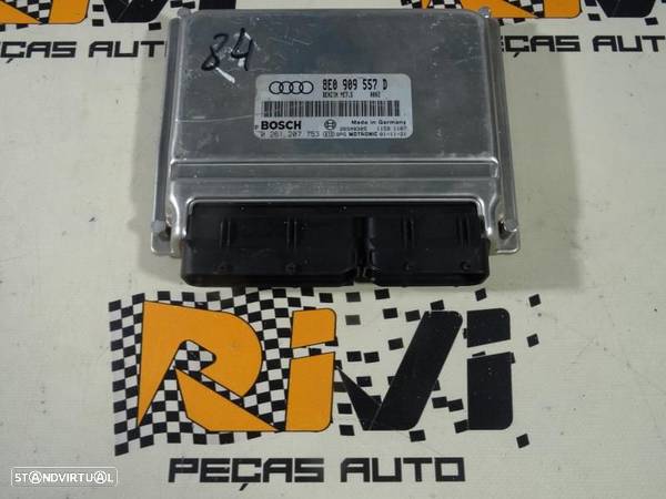 Centralina De Motor Audi A4 (8E2, B6)  8E0909557d / 0261207753 / 8E0 9 - 1