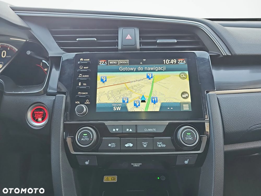 Honda Civic 1.5 T 182 KM Sport + / Pierwszy właściciel / Serwis ASO / Salon Polska