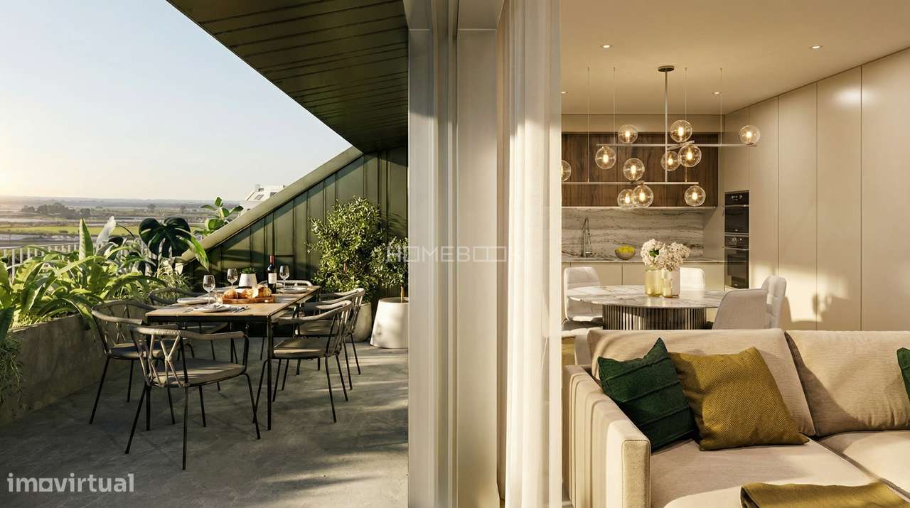 T2 Implex com Terraço Contínuo de 50m² - Grande imagem: 5/13