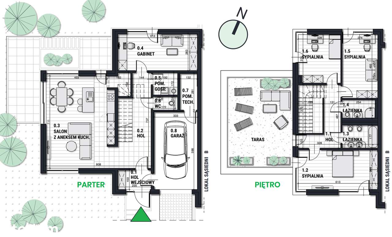 Siedliska Piaseczno: nowoczesny Dom z Ogrodem*5 pokoi*Las|BEZ PROWIZJI-2