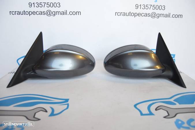 ESPELHO RETROVISOR ESQUERDO DIREITO BMW SERIE 3 E91 TOURING 51167189945 7189945 51167189946 7189946 E90 SEDAN ELETRICO AQUECIDO ESPELHOS RETROVISORES - 1