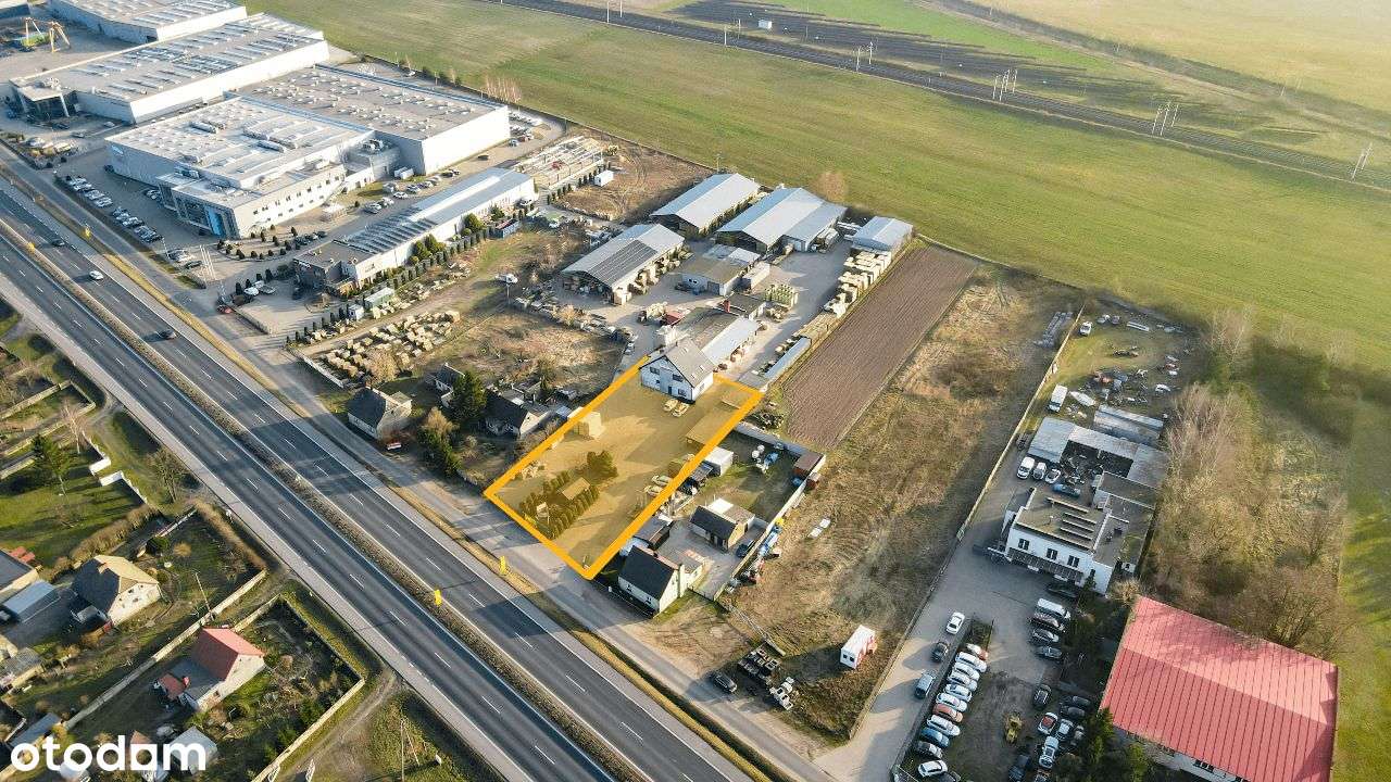 Nieruchomość Inwestycyjna Plac | Biuro | przy DK92