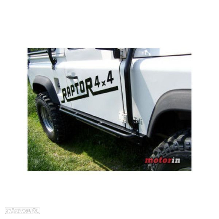 TreeSliders para Estribos Raptor 4×4 Land Rover Defender 90 - 2