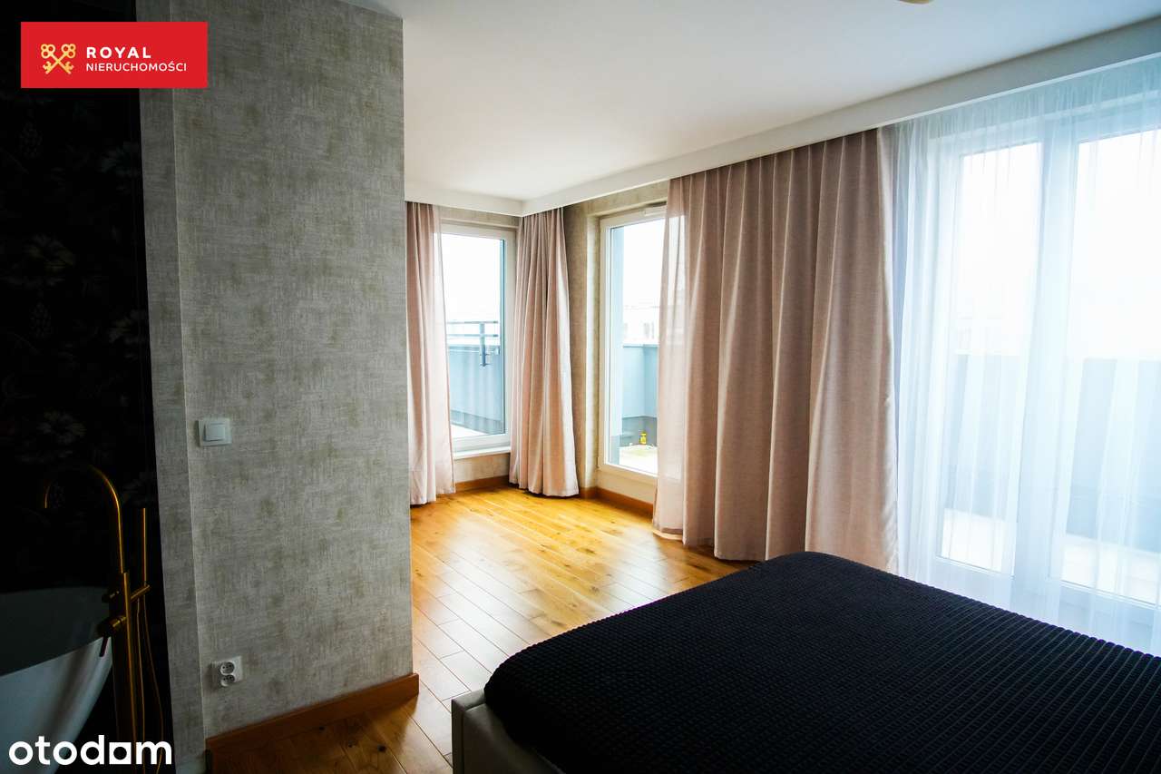 Dwupoziomowe mieszkanie z dużym tarasem-11