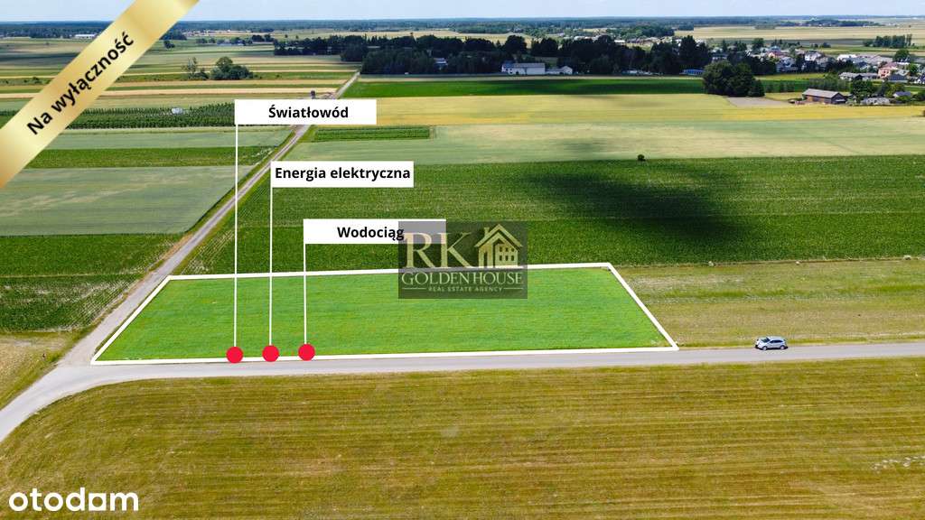 Przestrzeń i spokój w jednym - duża działka budowlana na sprzedaż - Pełny obrazek: 5/12