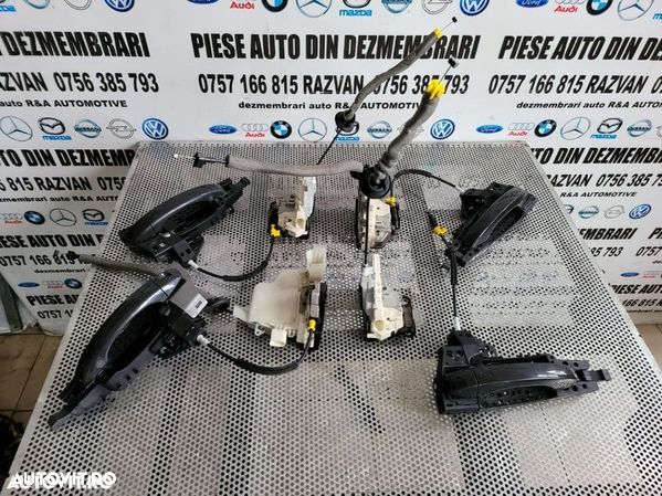 Maner Usa Fata Spate Keyless Audi A6 4G C7 A7 A8 Volan Stanga - 1