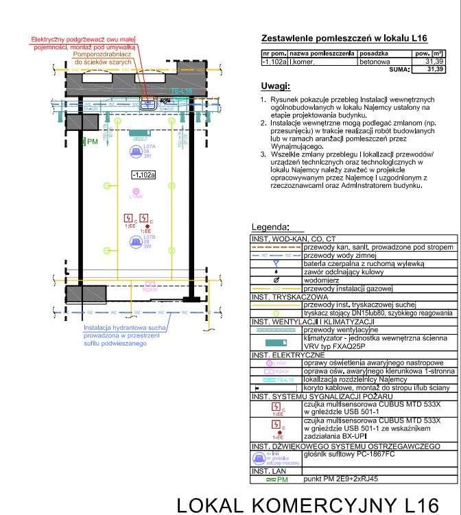 Lokal nr L16 handlowo usługowy - dworzec Gdańsk Gł. - Pełny obrazek: 5/6