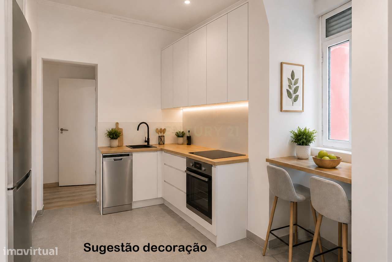 Apartamento T2+1  em Campo de Ourique, Lisboa-13
