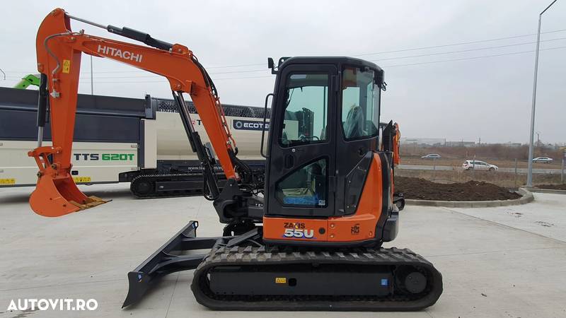 Hitachi Hitachi 5,3t, model ZX55U-6, 2023, nefolosit, inst picon pe brate, garantie 1 an, posibilitate leasing-PROMOTIE 59.500 EUR+Tva - 3