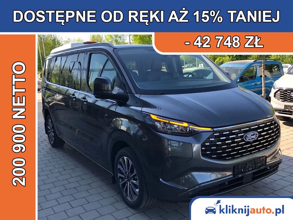 Ford Tourneo Custom 2.5 PHEV CVT 340 L2 Titanium X 2026