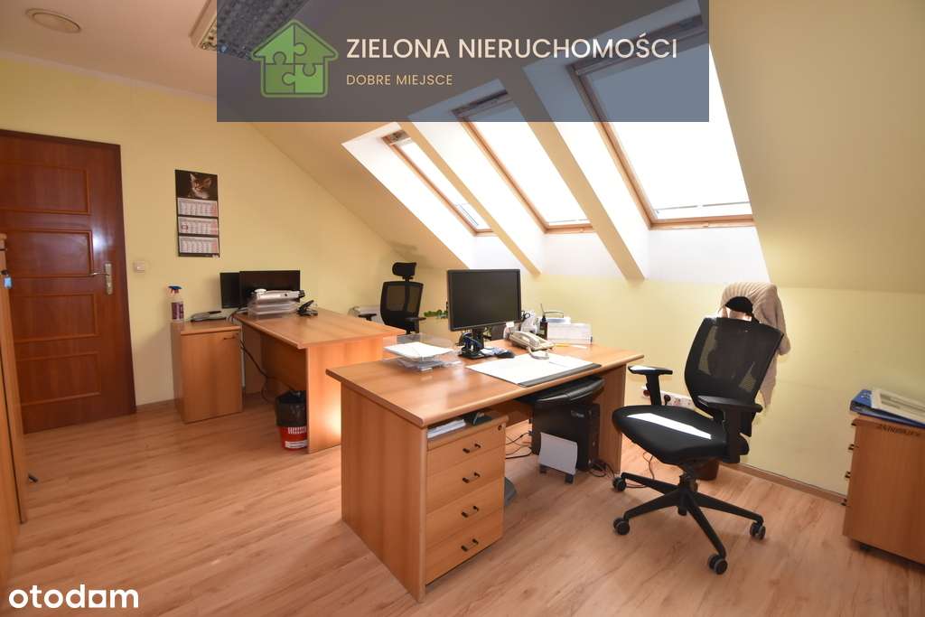 Gotowy obiekt biurowy z wyposażeniem i parkingiem-14
