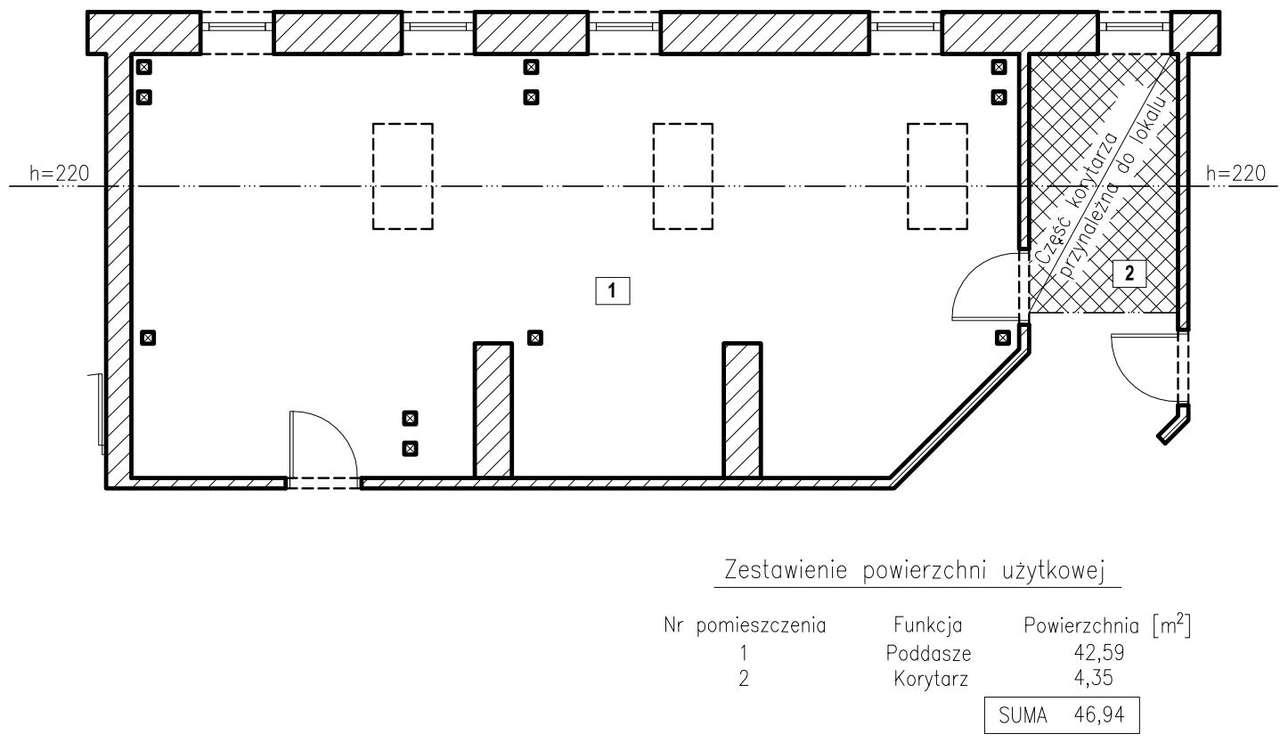 PODDASZE DO ADAPTACJI POZNAŃ JEŻYCE- SPRZEDAŻ BEZ BEZPOŚREDNIKÓW! - Pełny obrazek: 3/5