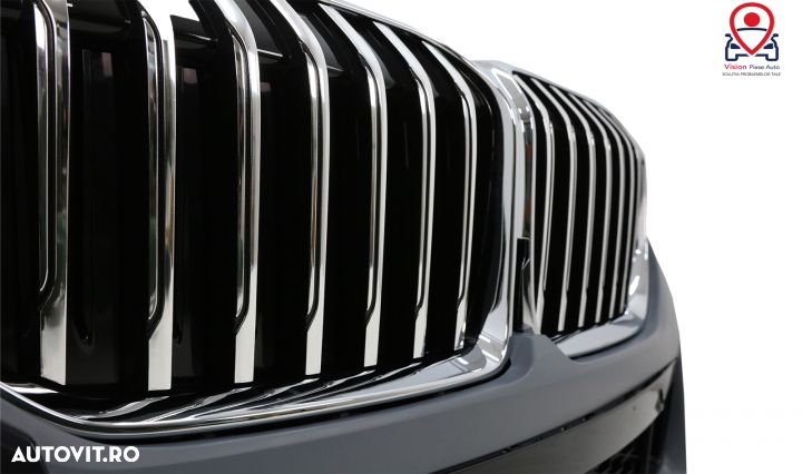 Pachet Exterior Complet compatibil cu BMW G12 Seria 7 (2015-2019) Conversie la G12 LCI 2020 Design - 4