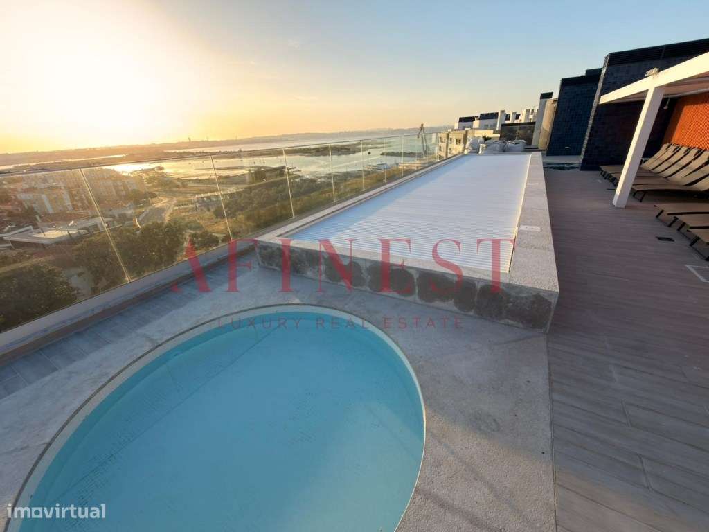 T1 TÉRREO COM PENÍNSULA, PISCINA NA COBERTURA E GARAGEM NO ORIZON S...-18