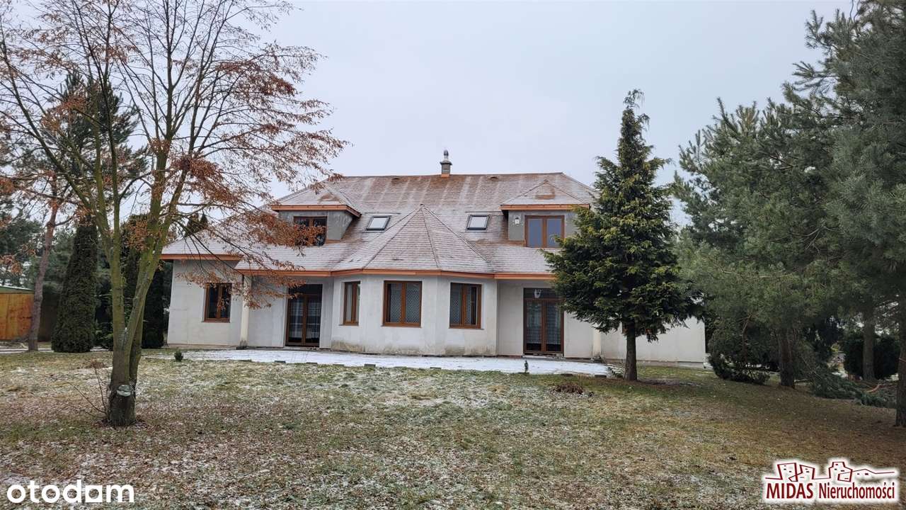 Rezydencja 330m2, 7 pokoi, działka 7100m2 !