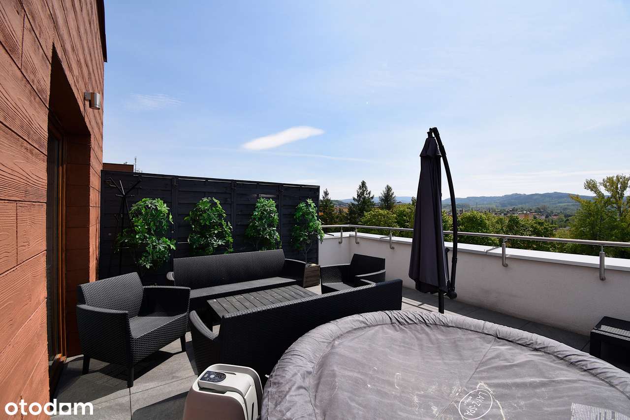 Apartament z sauną, tarasem i pięknym widokiem-16